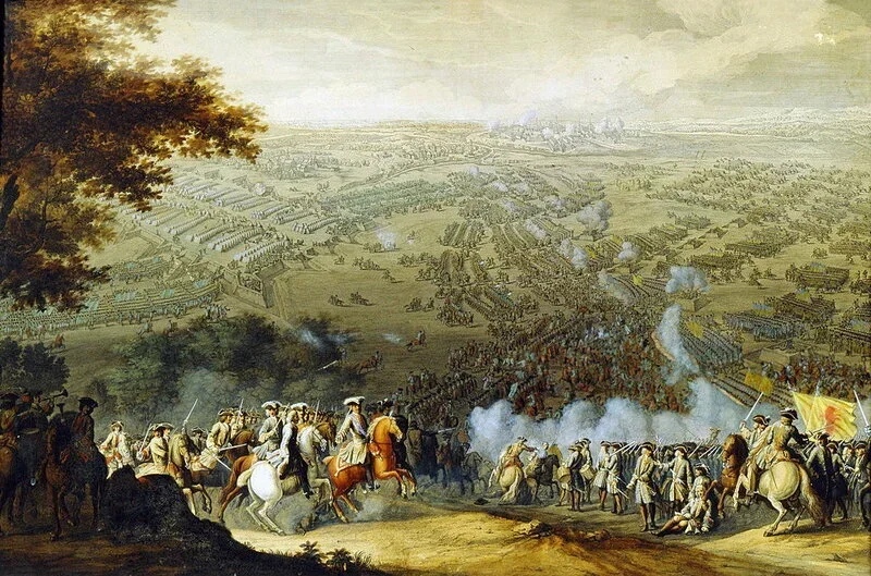 Николя де Лармессен. Полтавская баталия. 1827