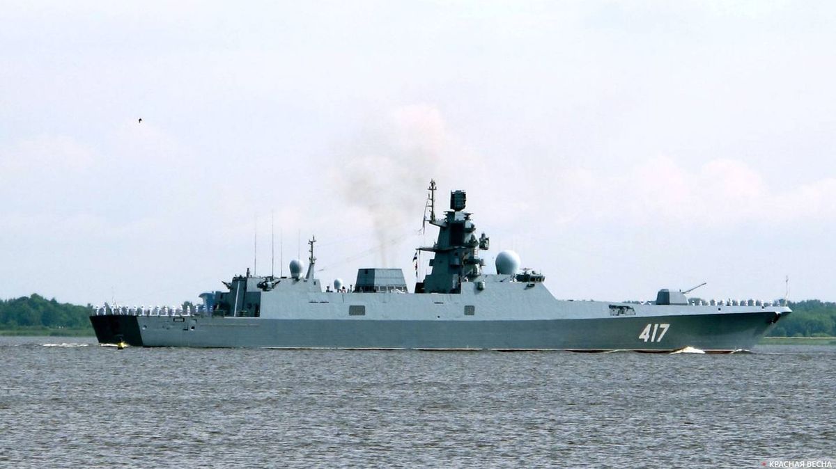 фрегат пр. 22350 Адмирал Горшков