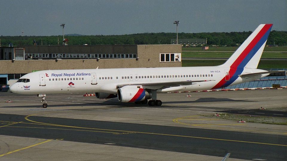 Боинг 757 авиакомпании Nepal Airlines