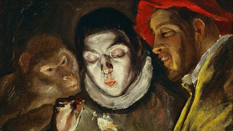 Эль Греко. Мальчик раздувающий лучину. 1577