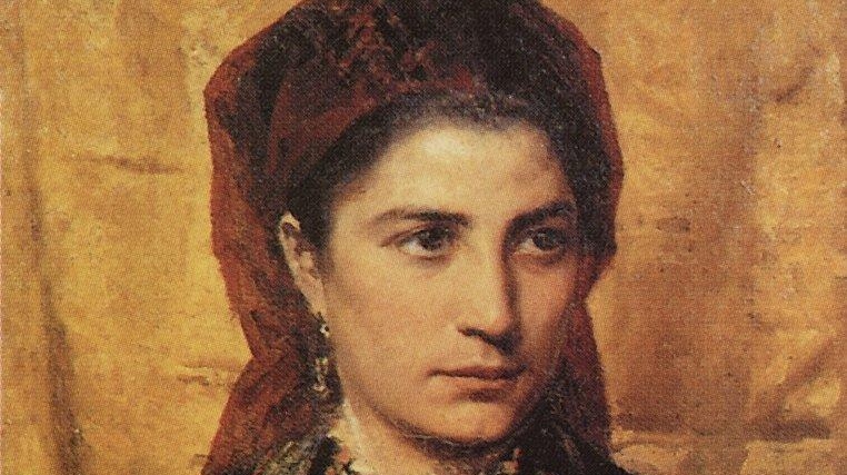 Василий Поленов. Черногорка (фрагмент). 1874