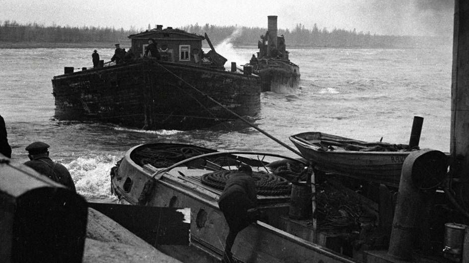 На Ладожском озере. 1942