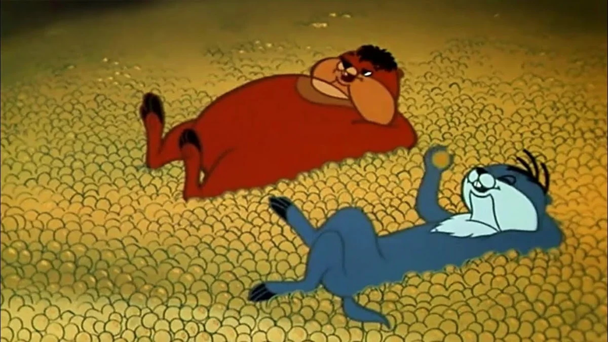 Цитата из мультфильма «Раз — горох, два — горох…». 1981. реж. Александр Давыдов.
