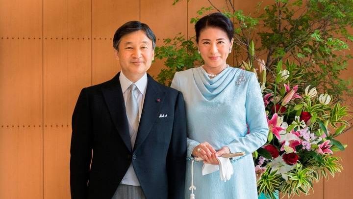 Император Японии Нарухито и императрица Масако