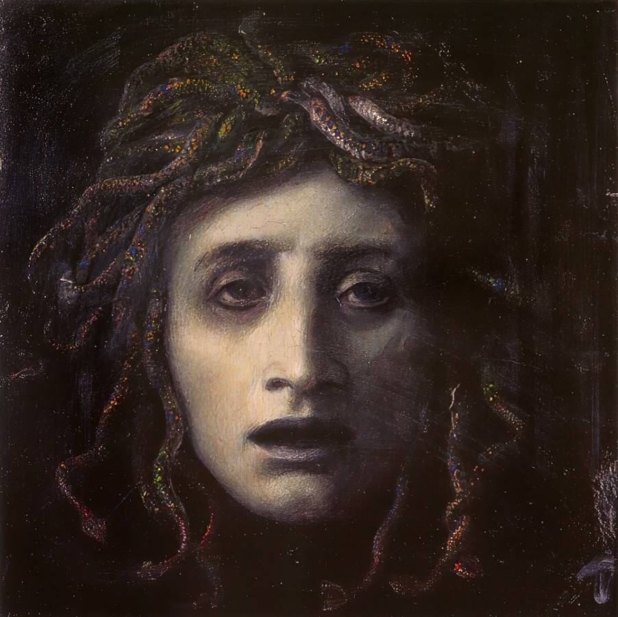 Арнольд Бёклин. Голова Медузы. 1878