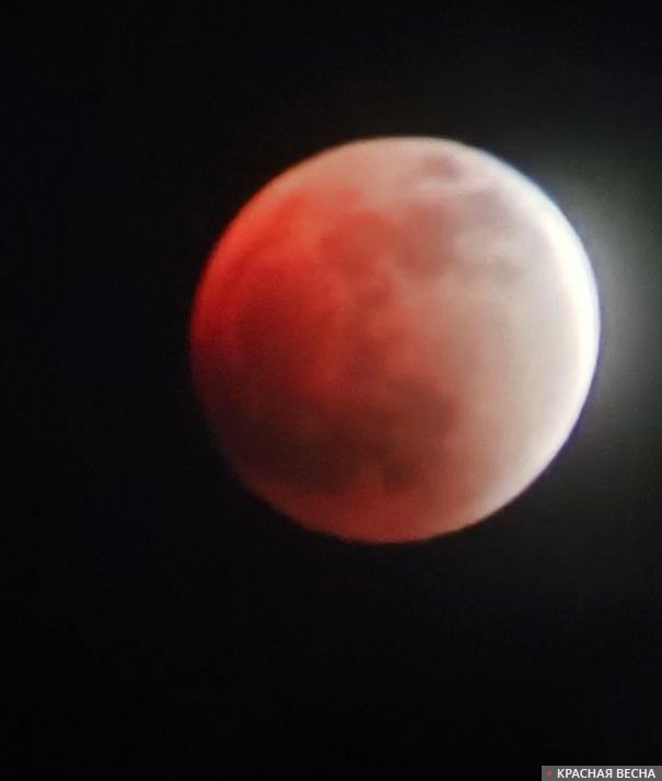 Лунное затмение, Севастополь, 7 сентября 2025 г.