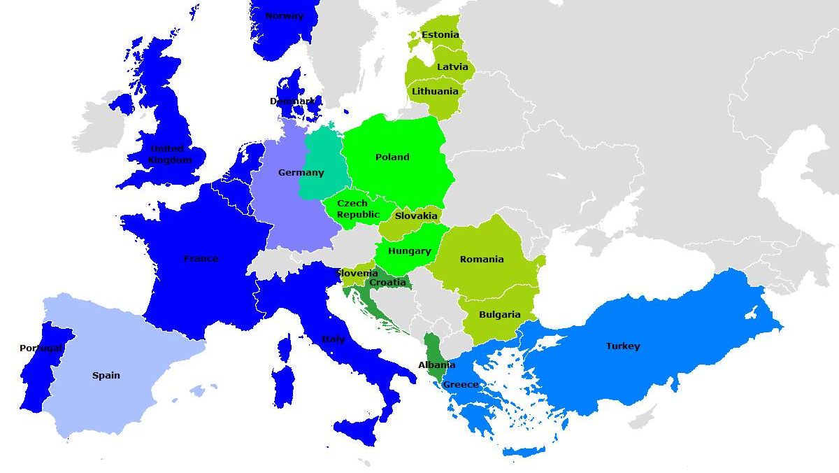 Экспансия НАТО 1949–2009 гг.