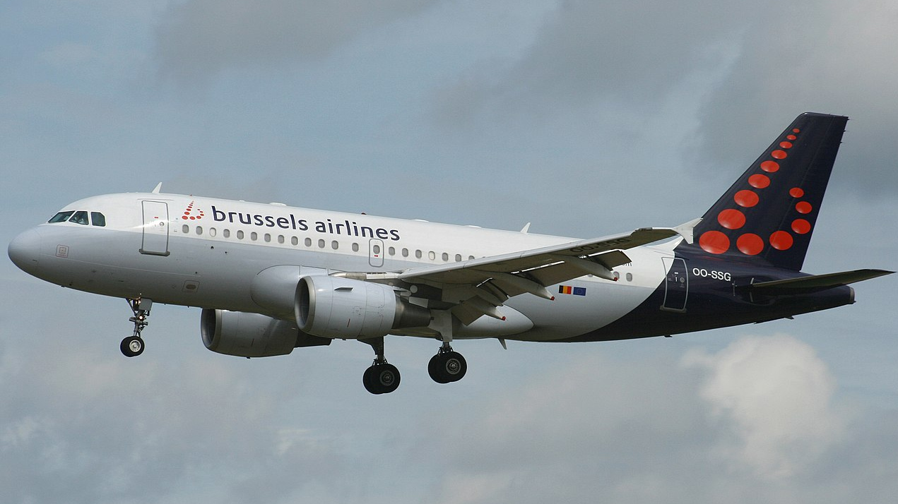 Самолет Brussels Airlines