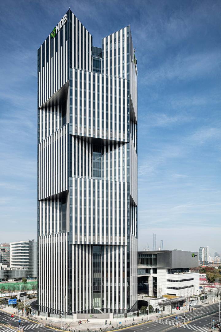 Штаб-квартира Нового банка развития (Банка БРИКС) в Шанхае, Китай.