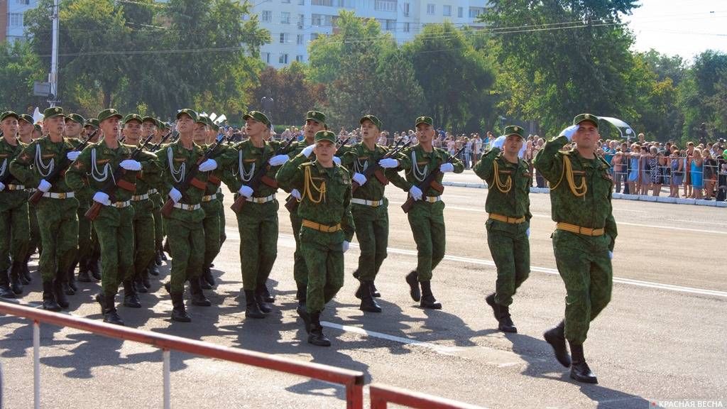 Тирасполь. Приднестровье. Военный парад