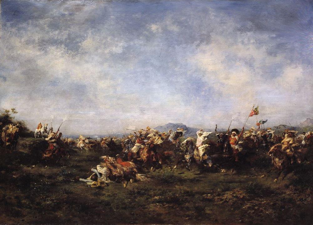 Эжен Фромантен. Фантазия, Алжир. 1869