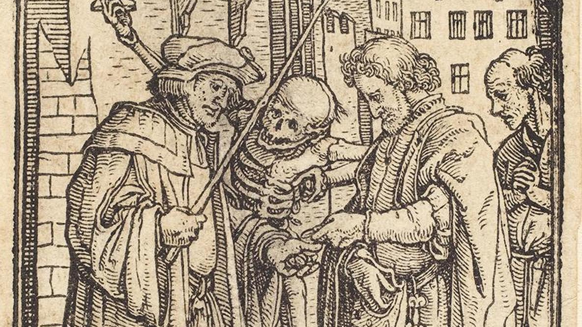 Ганс Гольбейн Младший. Смерть и адвокат. 1523—1526