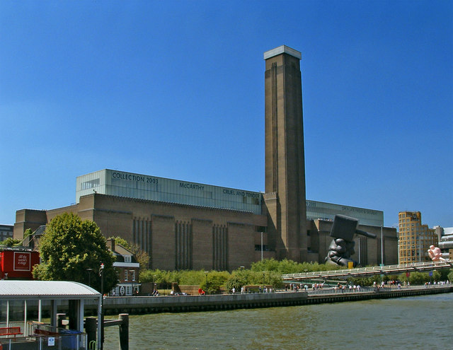 Tate Modern viewed from Thames Pleasure Boat - geograph.org.uk - 307445
