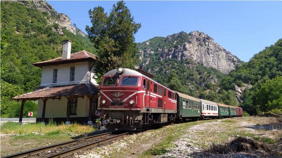 Родопская узкоколейная железная дорога, Болгария