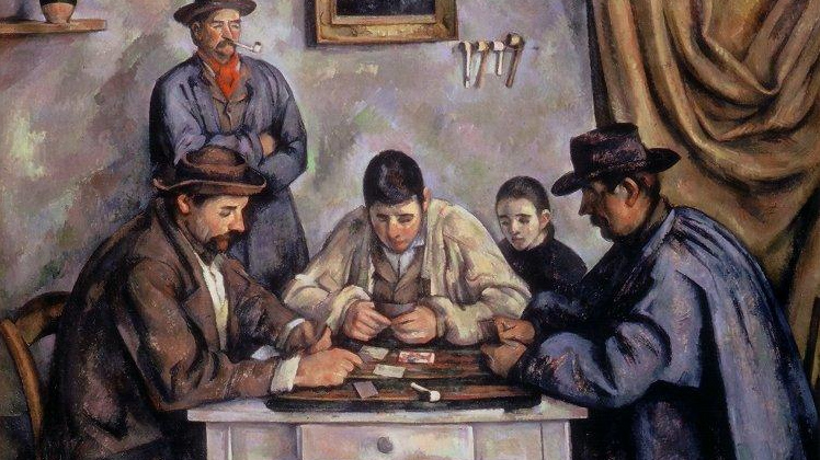 Поль Сезанн. Игроки в карты. 1890-1892