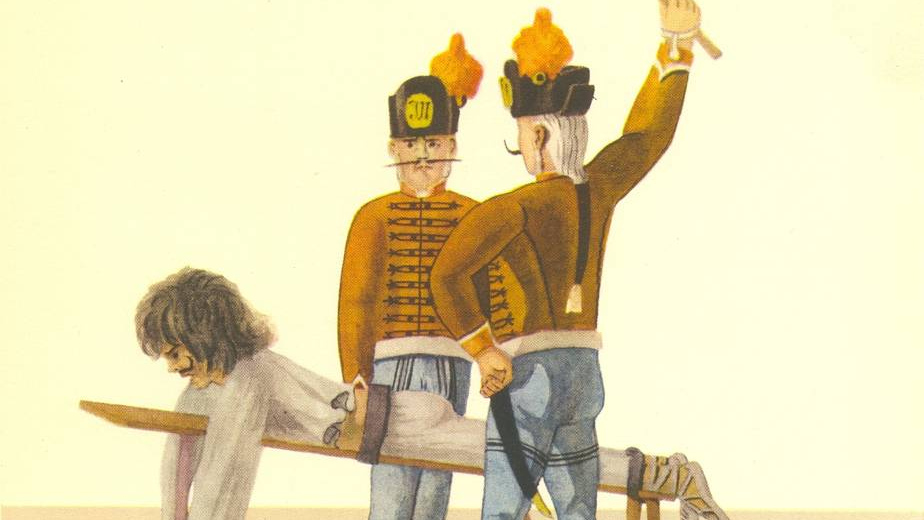 Наказание правонарушителя в Венгрии (фрагмент). 1793