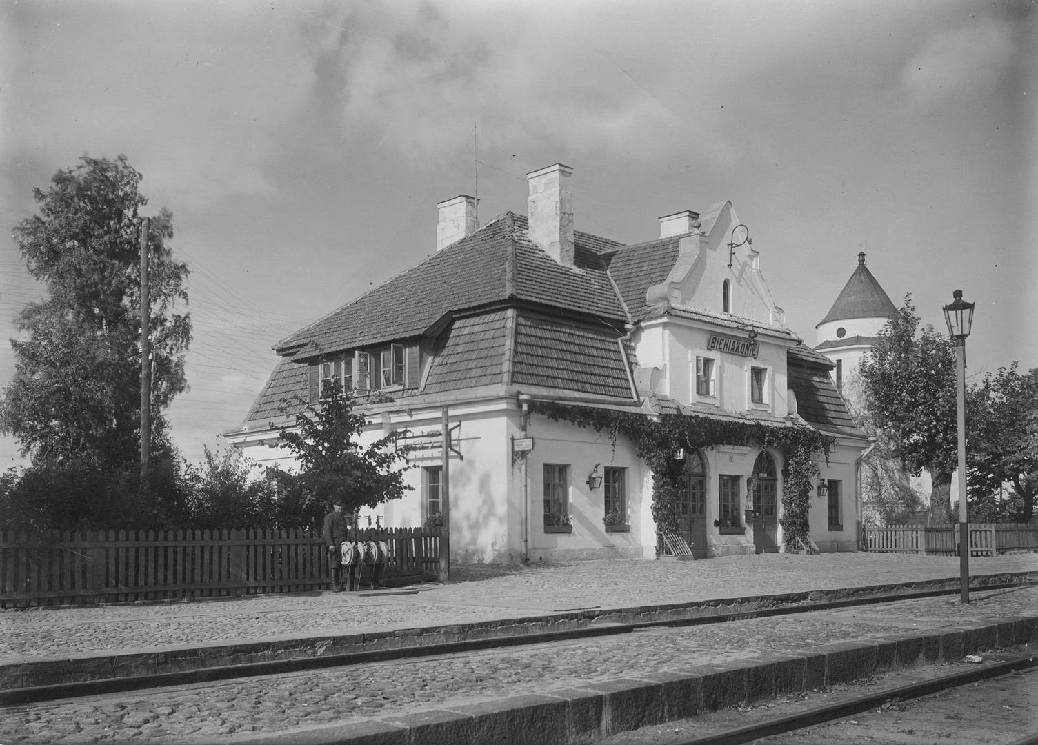 Ж\Д станция. Погранпереход в литовский «Стасилай» 1939 г.