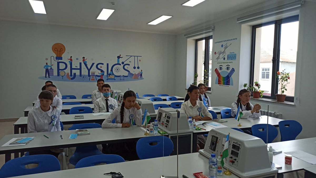 Первая STEM-школа в Узбекистане