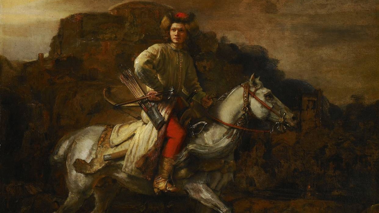 Рембрант. Польский всадник. 1655