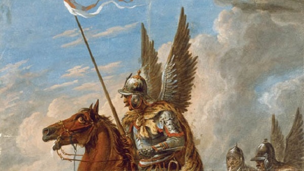 Александр Орловский. Польский крылатый гусар (фрагмент). 1810