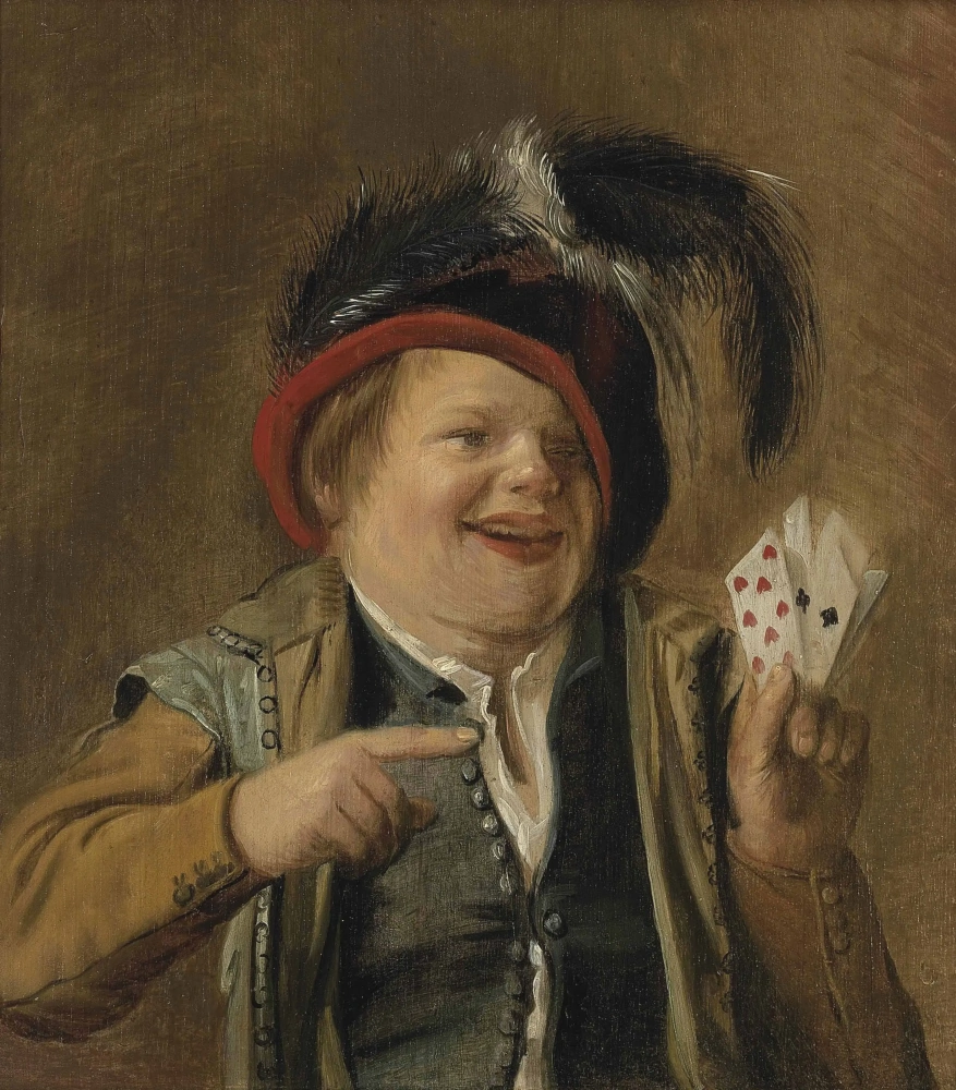 Юдит Лейстер. Карточный игрок. 1630-е