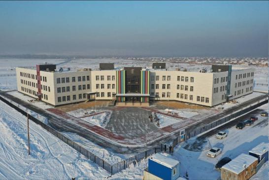 новая школа в Туве