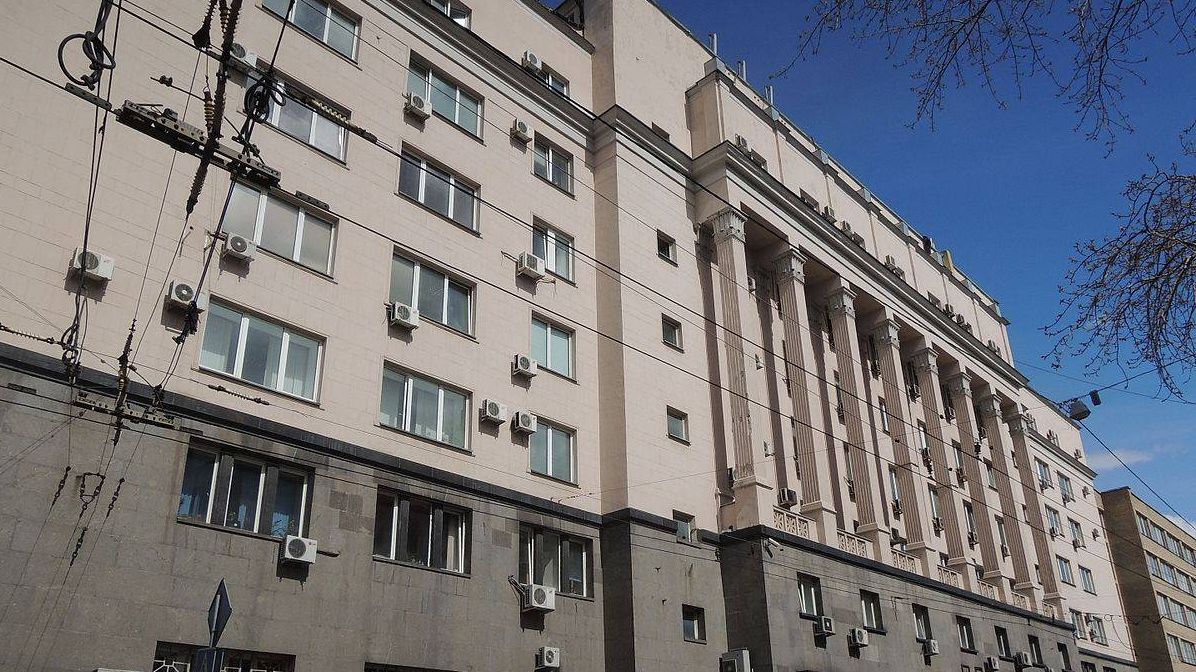 «Дом звукозаписи» (1939, архитектор А. Н. Земский), ныне — Государственный дом радиовещания и звукозаписи