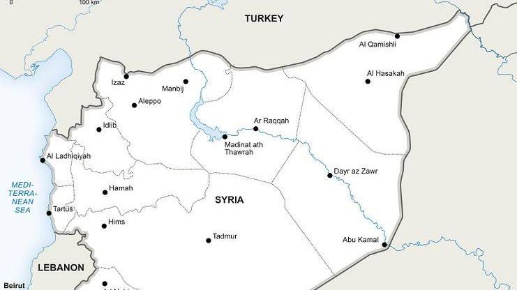 Граница Сирии с Турцией