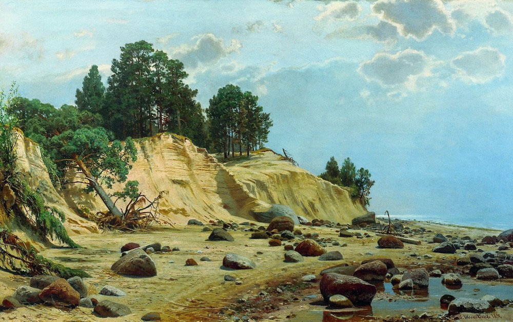 Иван Константинович Айвазовский.,Сигнал бури, 1851 г. 