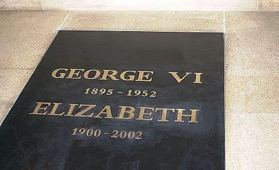 Могила короля Георга VI