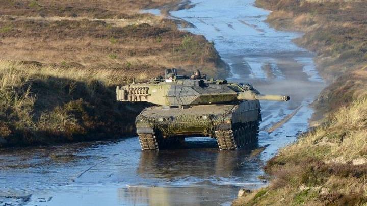 Датский танк «Леопард-2»