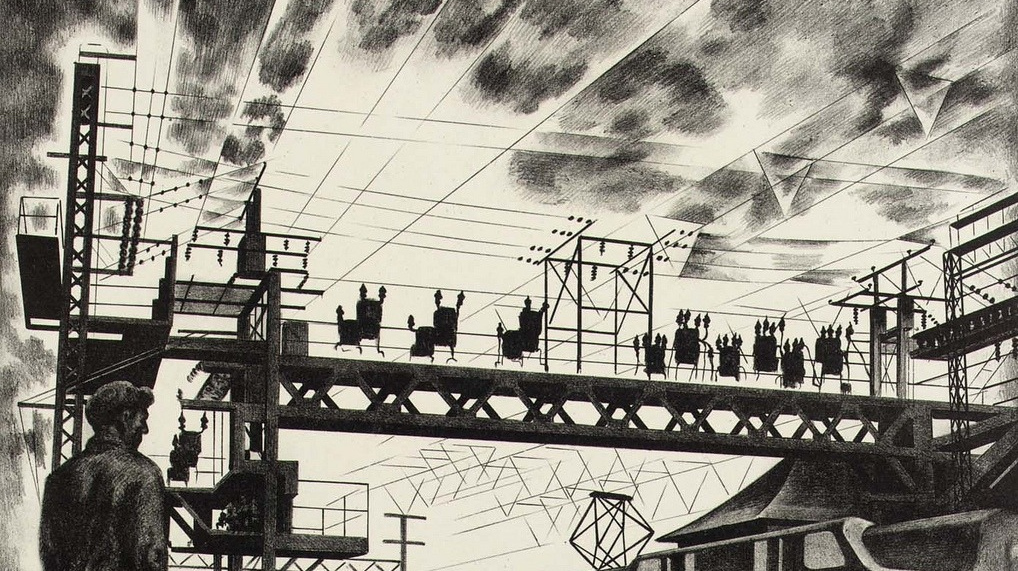 Луис Лозовик. Мощность (фрагмент). 1944