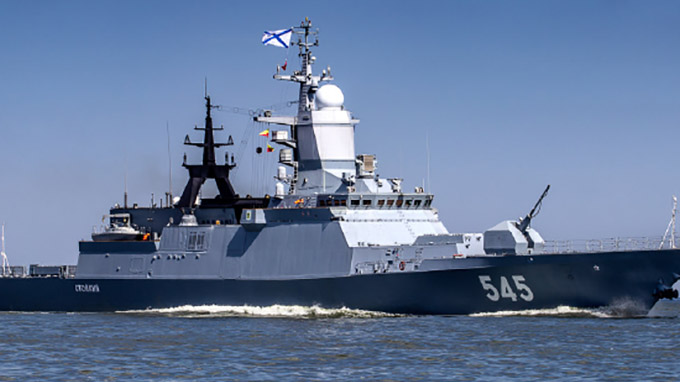 Корвет Балтийского флота «Стойкий»