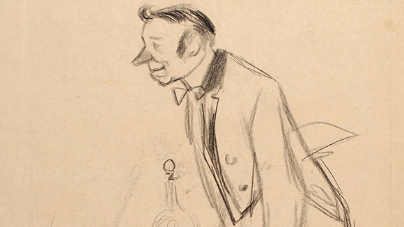 Константин Рудаков. Лакей. 1930-е — 1940-е