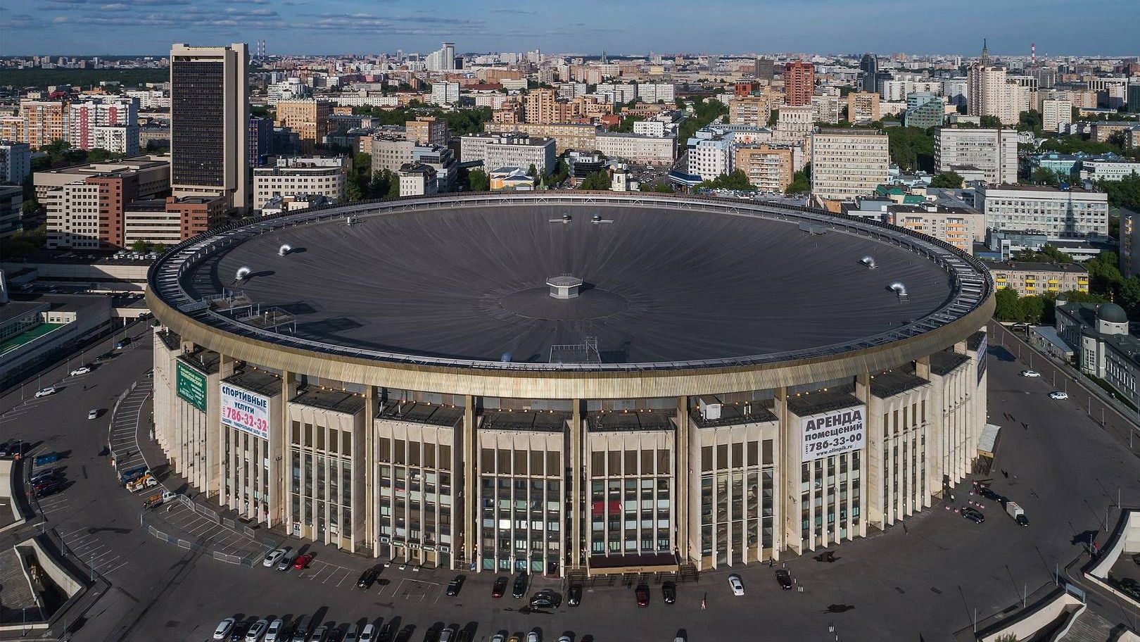 Спорткомплекс Олимпийский. Москва