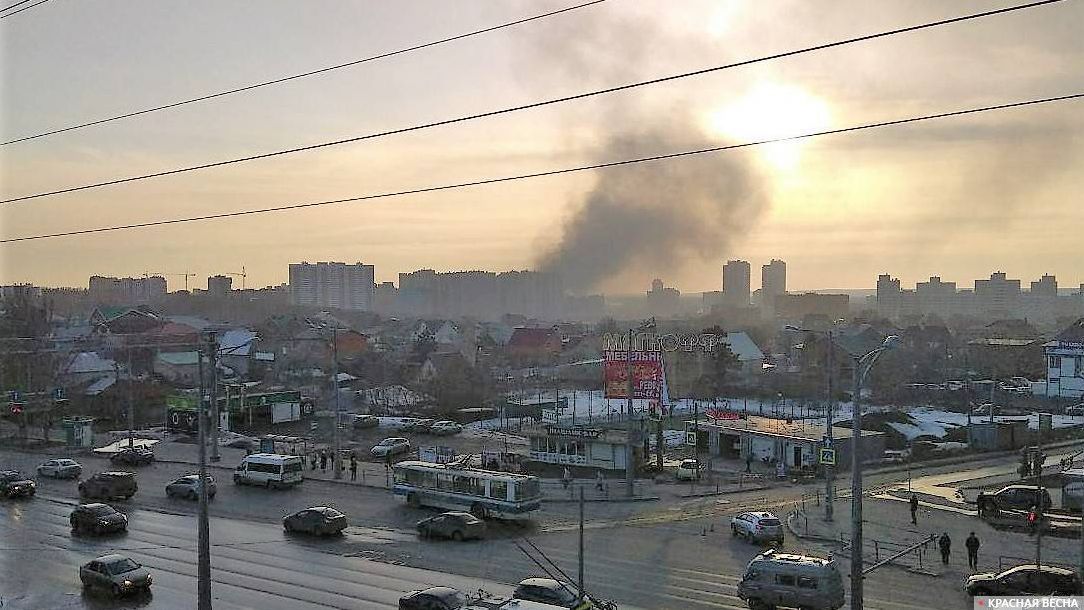 Пожар в Самаре