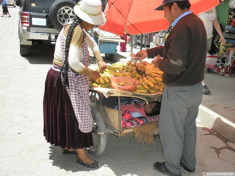 Боливия, уличная еда