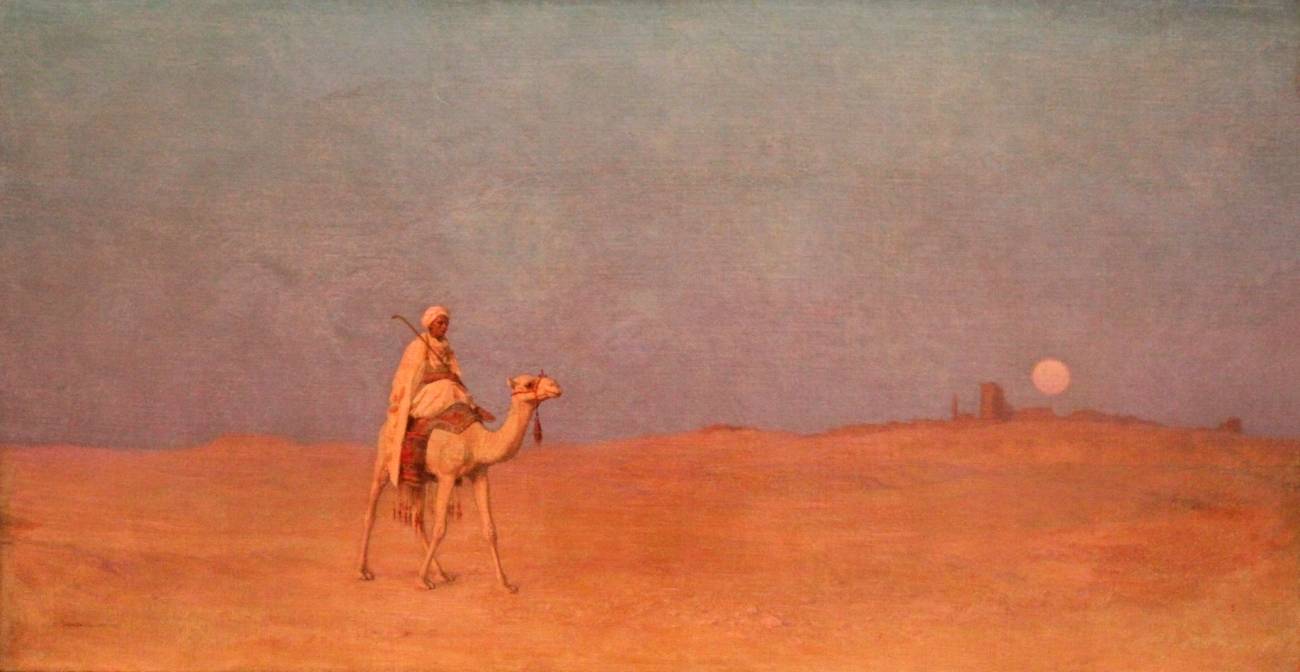 Степан Бакалович. Бедуин в пустыне. 1905