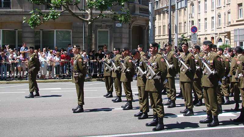 Армия Люксембурга.