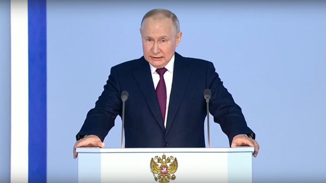 Цитата из видео: Послание Владимира Путина Федеральному собранию. 2023. Россия