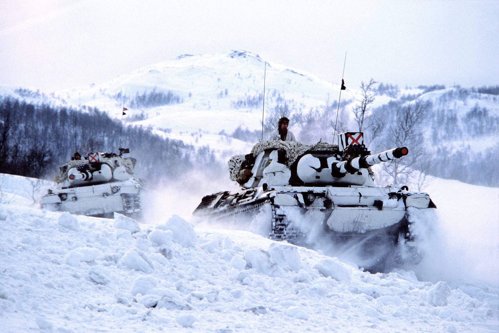 Танк Leopard I норвежской армии