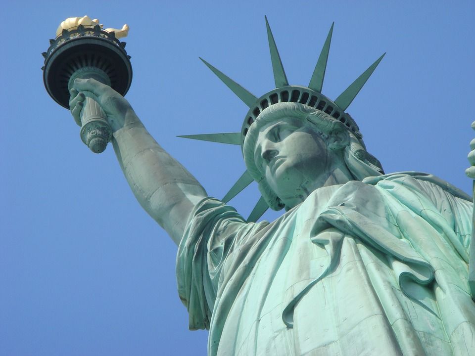Статуя свободы, Нью-Йорк, Америка