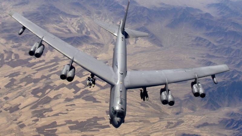 Бомбардировщики ВВС США B-52