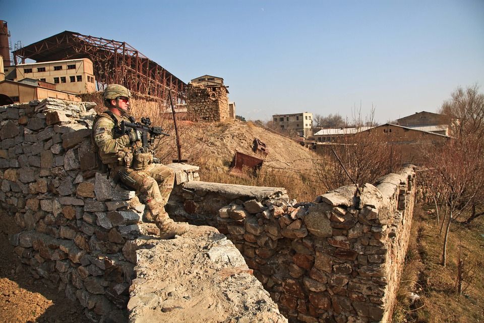 Американский солдат. Афганистан