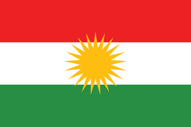 Флаг Курдистана