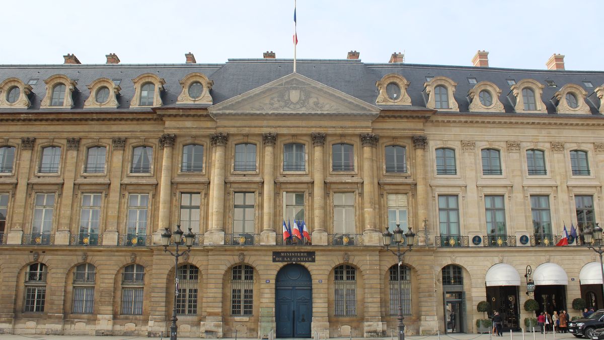 Здание Министества юстиции Франции