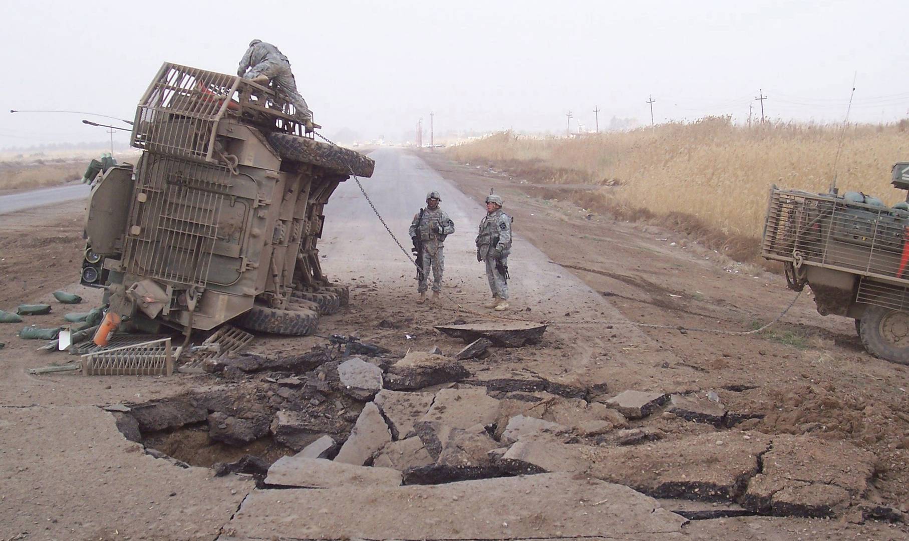 Военнослужащие США в Ираке. 2007 год