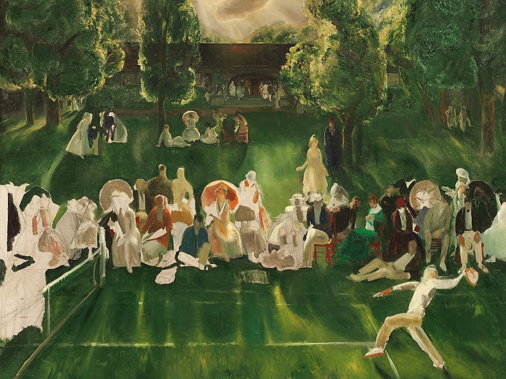 Джордж Уэсли Беллоуз. Теннисный турнир. 1920