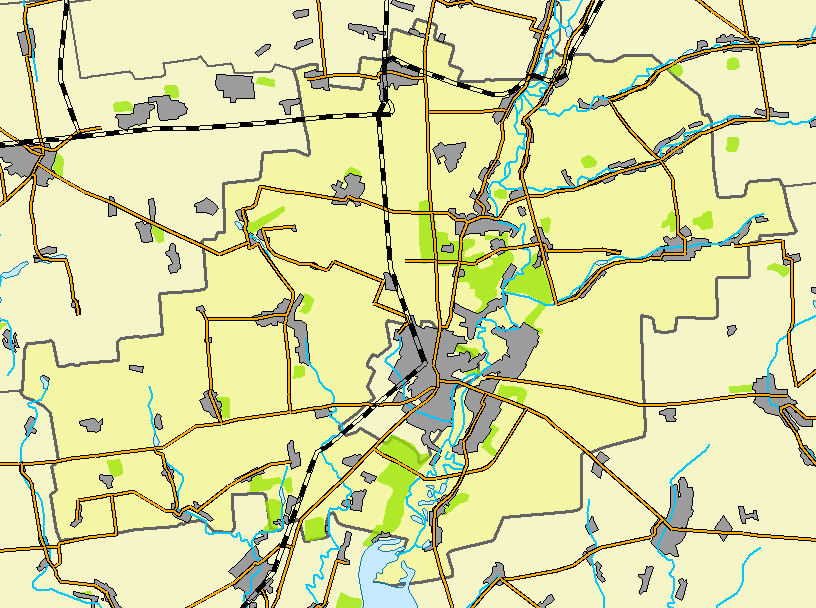 Мелитополь. Карта города