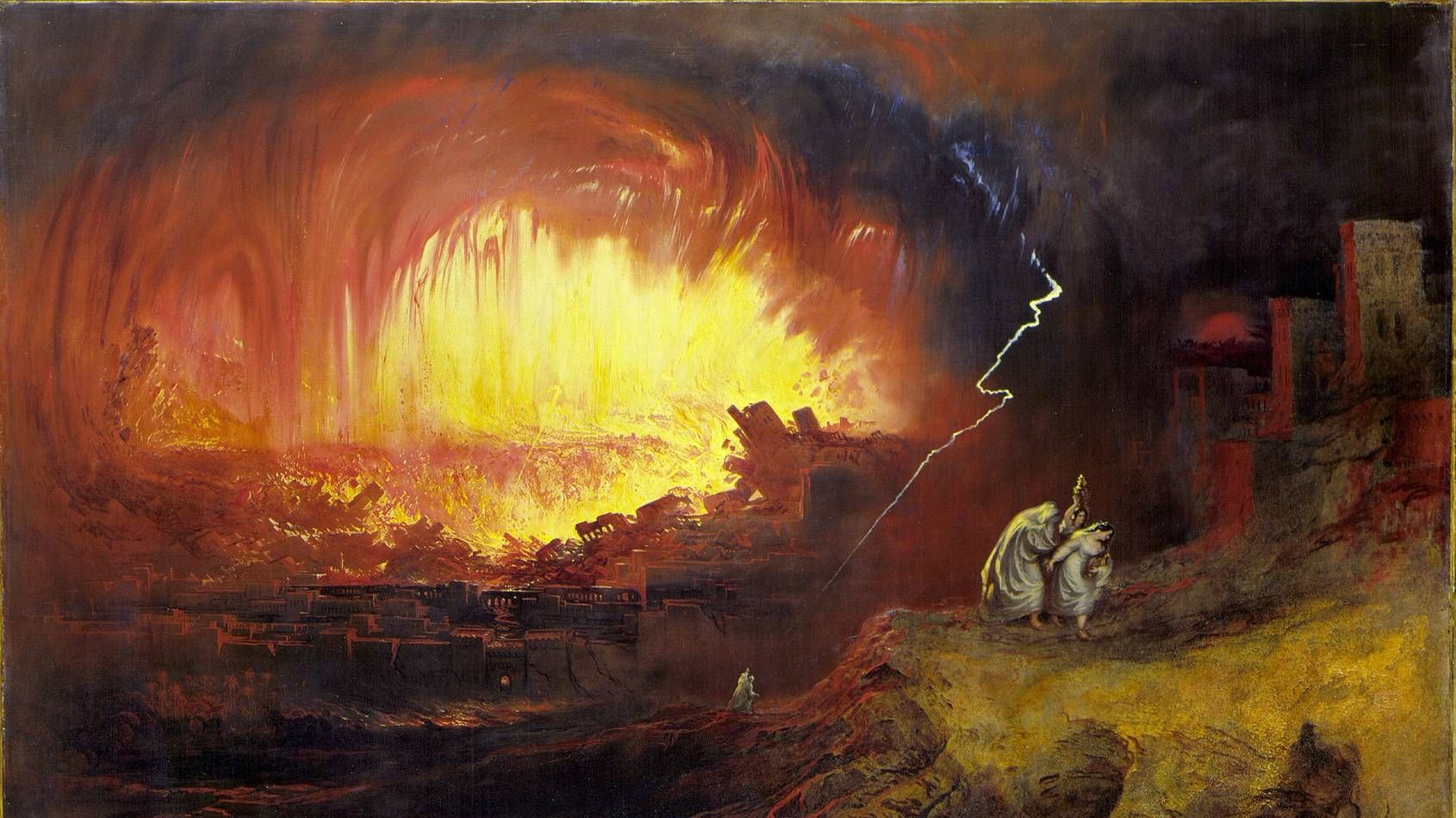 Джон Мартин. Уничтожение Содома и Гоморры. 1852